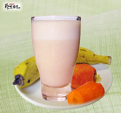 【厚生廚房】香蕉胡蘿蔔牛奶