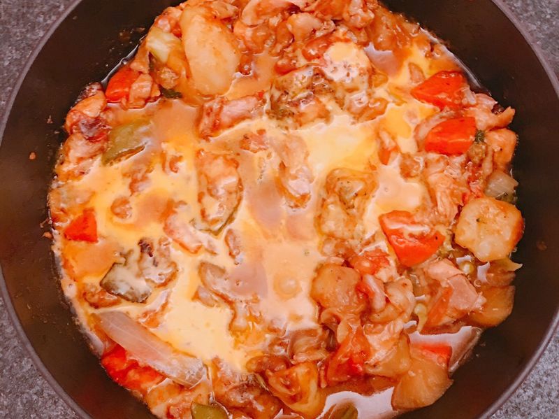 無水咖哩飯