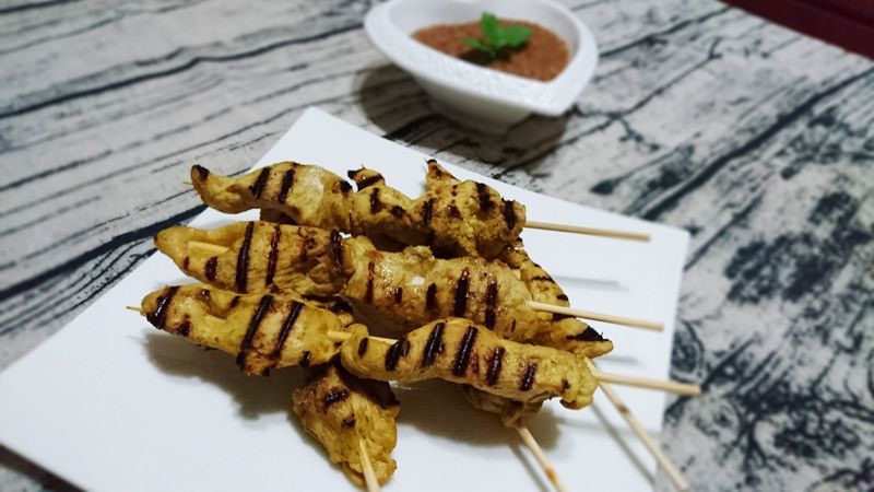 印尼街頭美食!★沙嗲雞肉串★