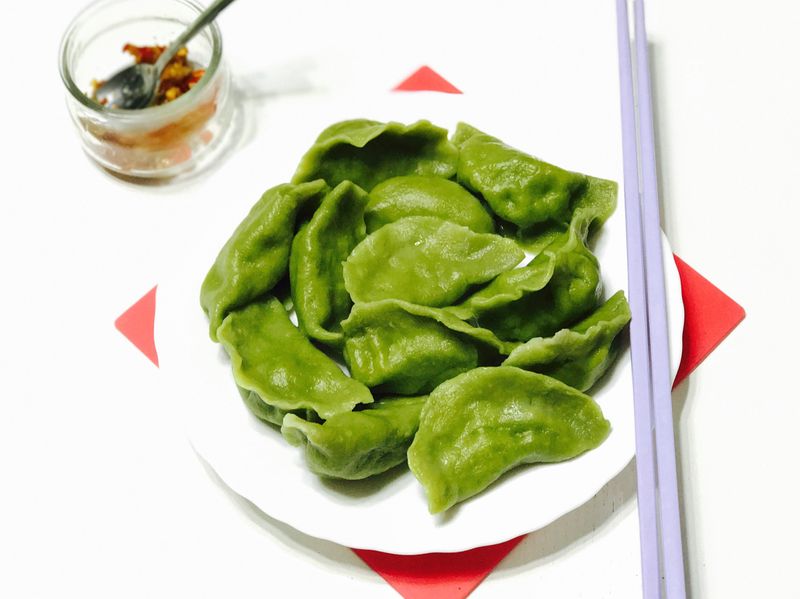 翠玉水餃Jade dumpling