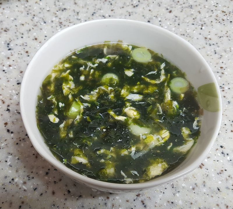 (韓式)海苔蛋花湯 계란김국