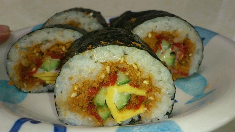 芥末沙拉壽司