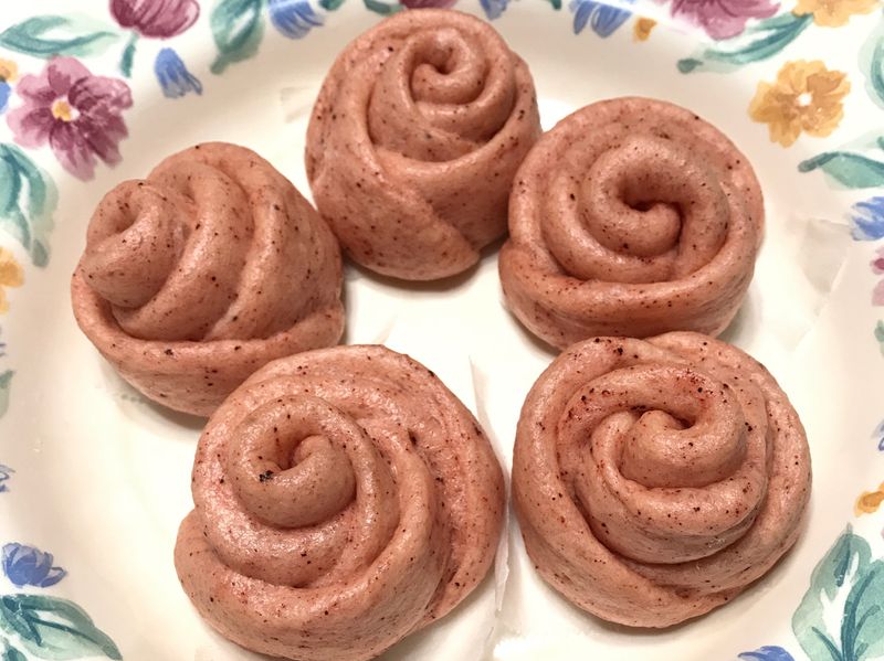 玫瑰饅頭Rose bun