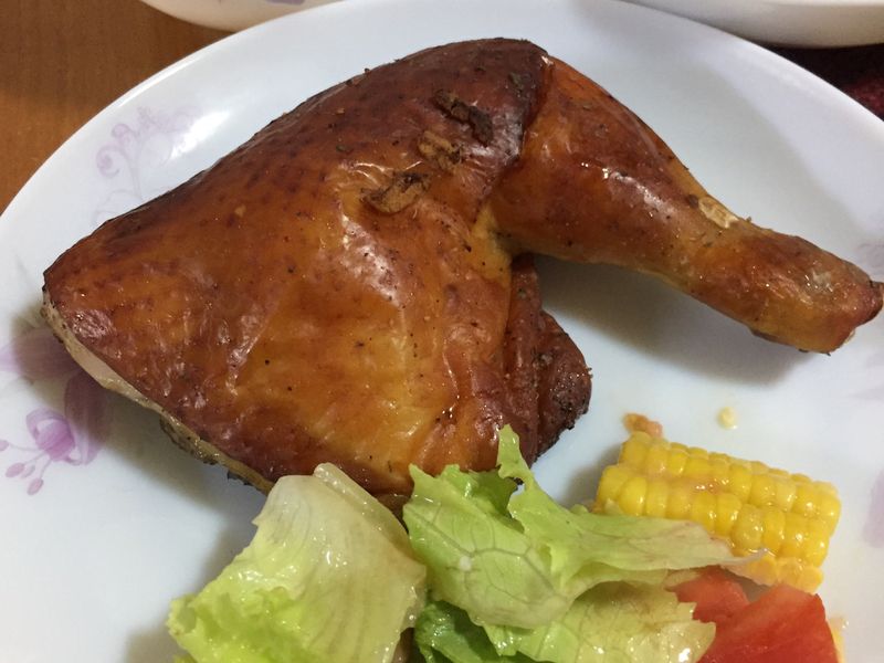 增肌減脂：烤雞腿