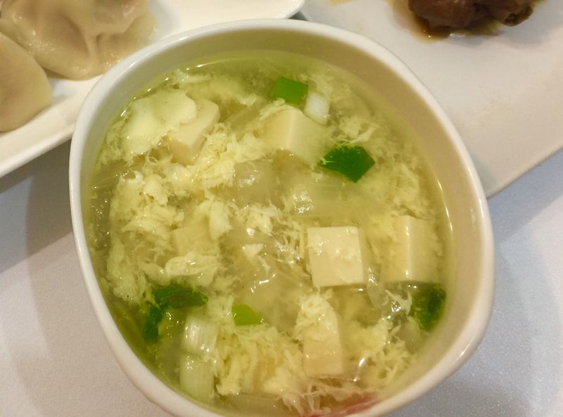 洋蔥豆腐蛋花湯