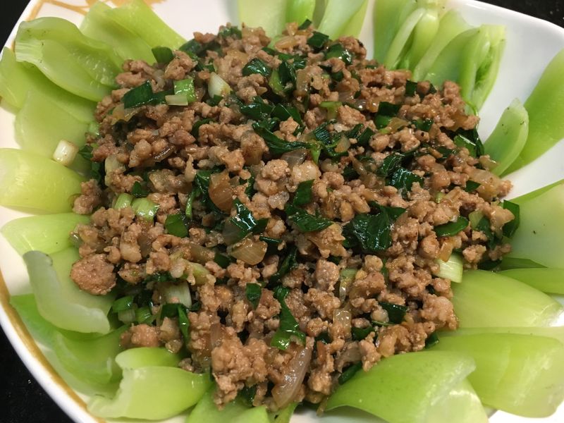 韭香薑炒豬肉
