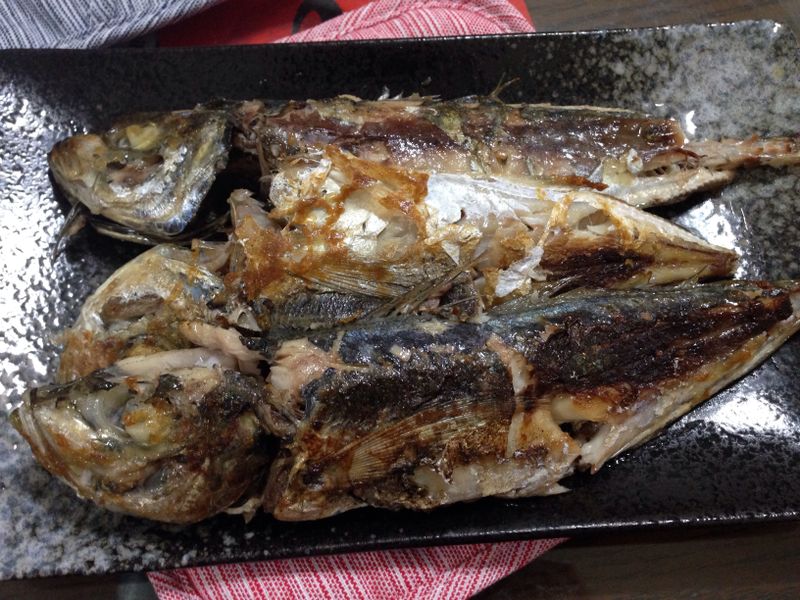 香煎竹筴魚