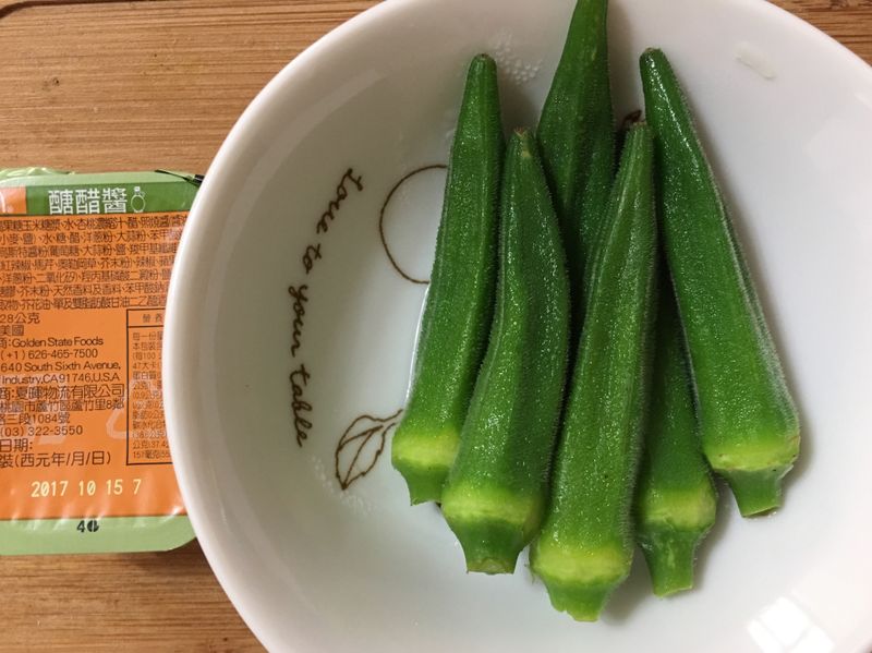 快速版～秋葵佐糖醋醬（知名速食店）