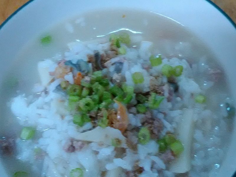 竹筍肉粥