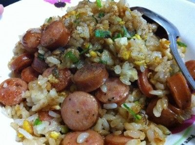 Q肉丁炒飯