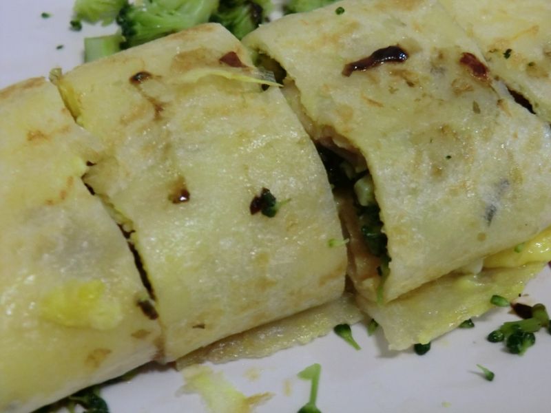 蔬菜蛋餅