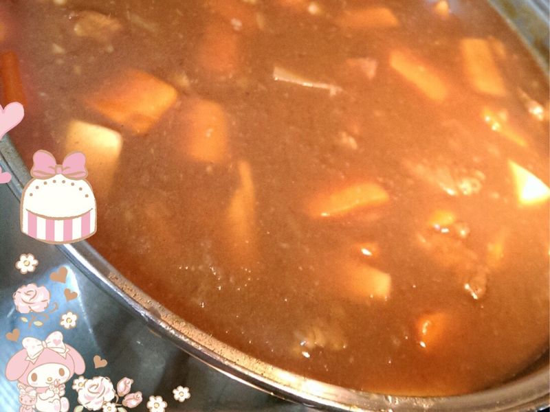 大師級咖喱保證香濃(用佛蒙特咖喱塊)