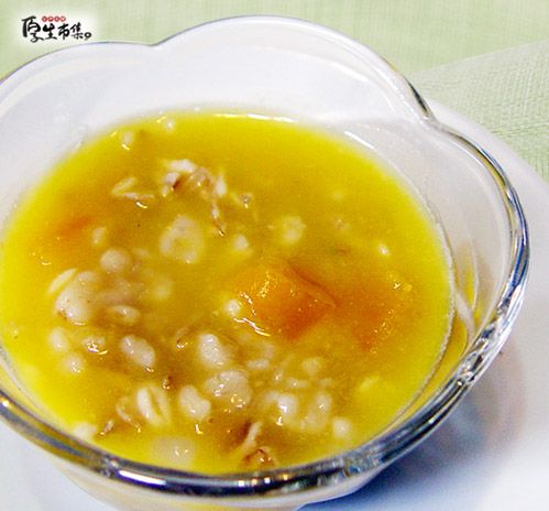 【厚生廚房】南瓜薏仁甜湯