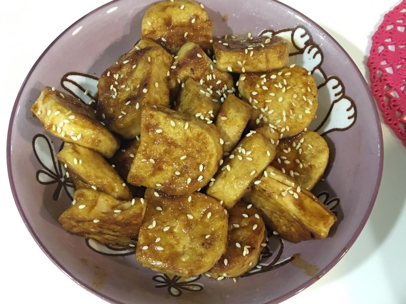 蛋炒豆腐/煎豆腐