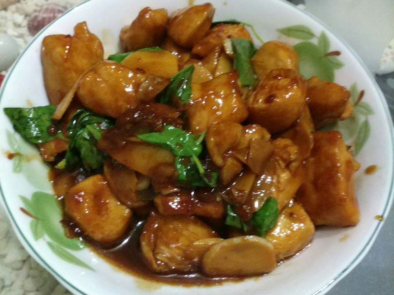 三杯雞(雞胸肉版本)