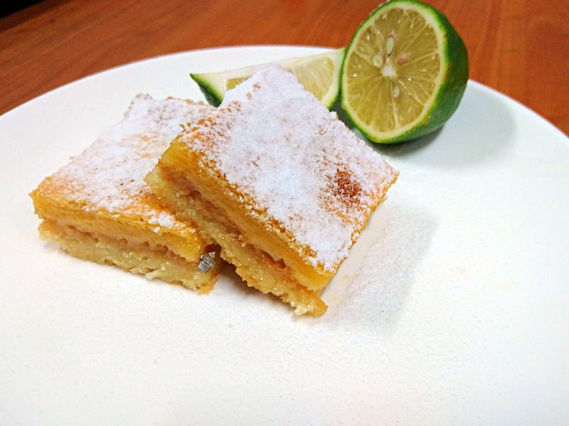 酸甜的蜂蜜檸檬方塊 Lemon Bar