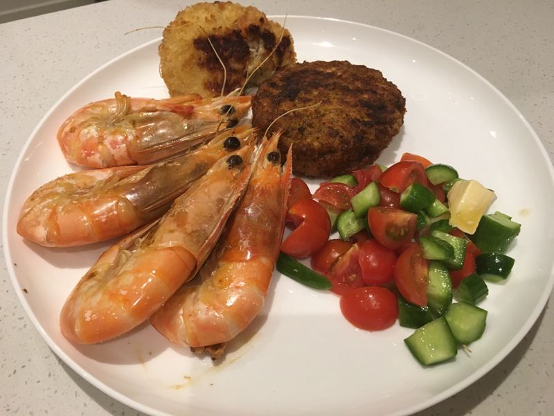義式香料烤蝦