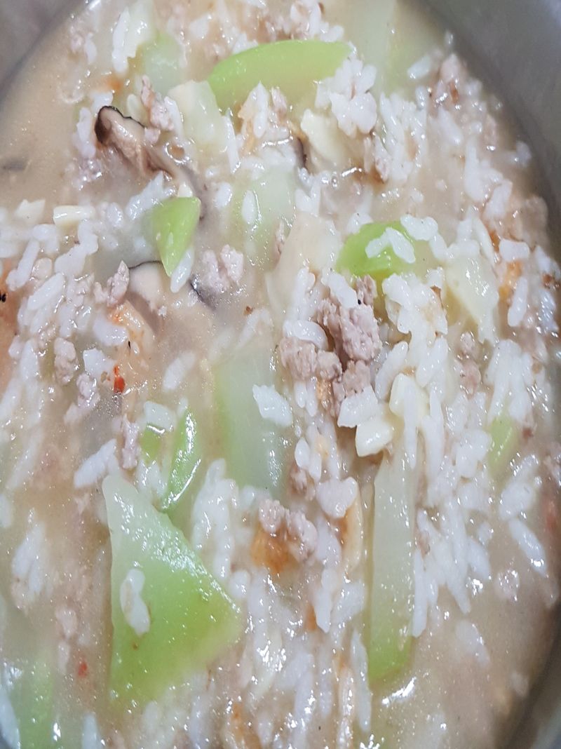 匏瓜鹹粥