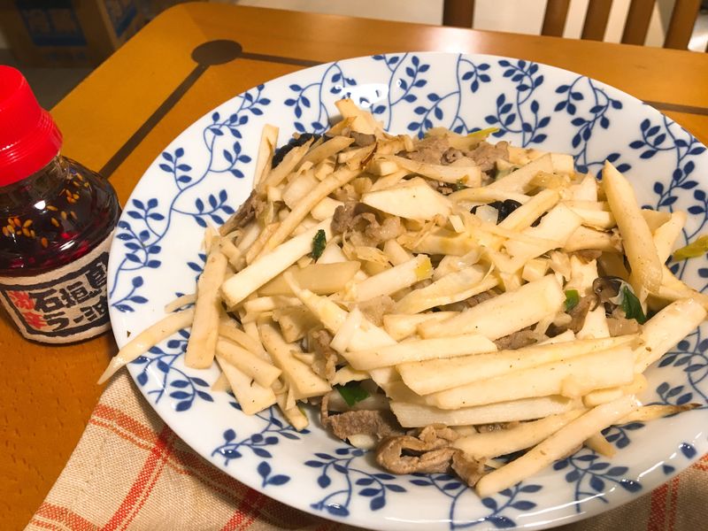 竹筍炒肉絲