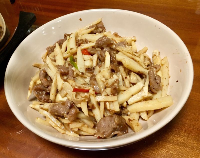 竹筍炒肉絲