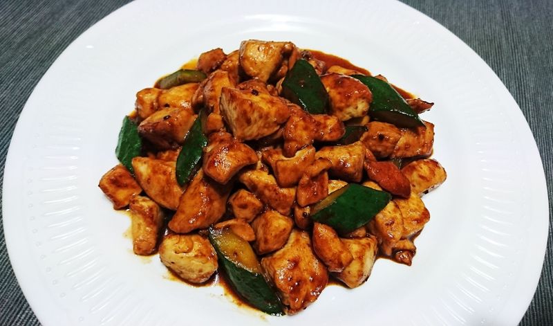 醬香味濃★醬爆雞丁★