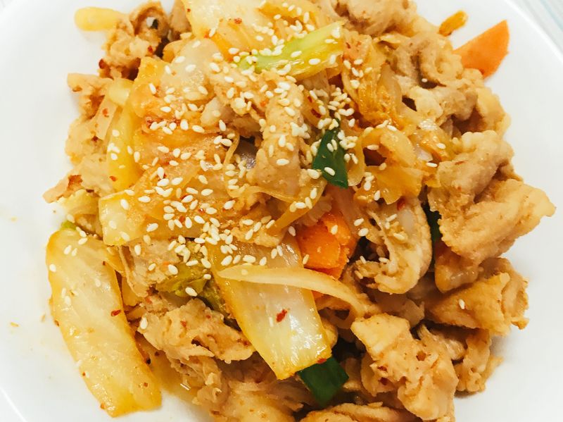 韓式泡菜豬五花🐷