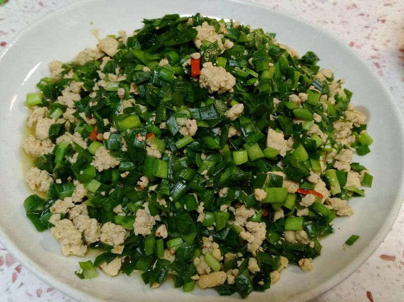 增量料理【肉末炒韭菜】越吃越瘦的關鍵！！