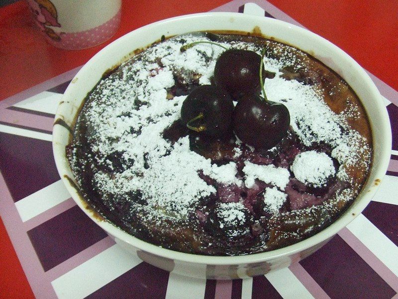 .゚+:✿。.AliceのJulia Child's Cherry Clafouti.゚+:✿。.゚