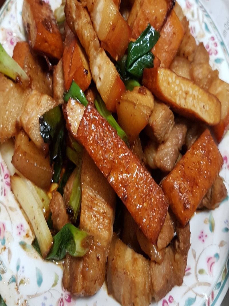 豆干五花