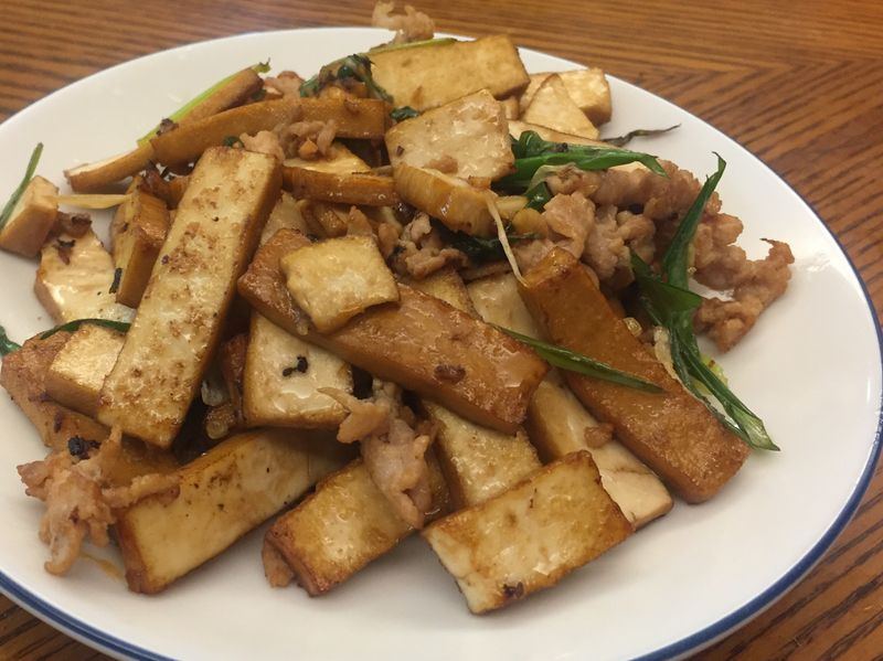 肉絲炒豆乾