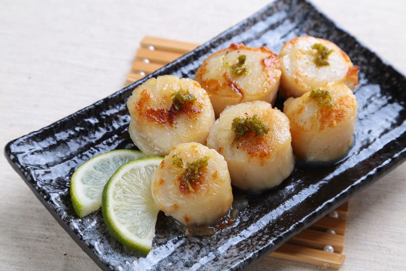 【五星主廚料理】嫩煎檸檬奶油干貝