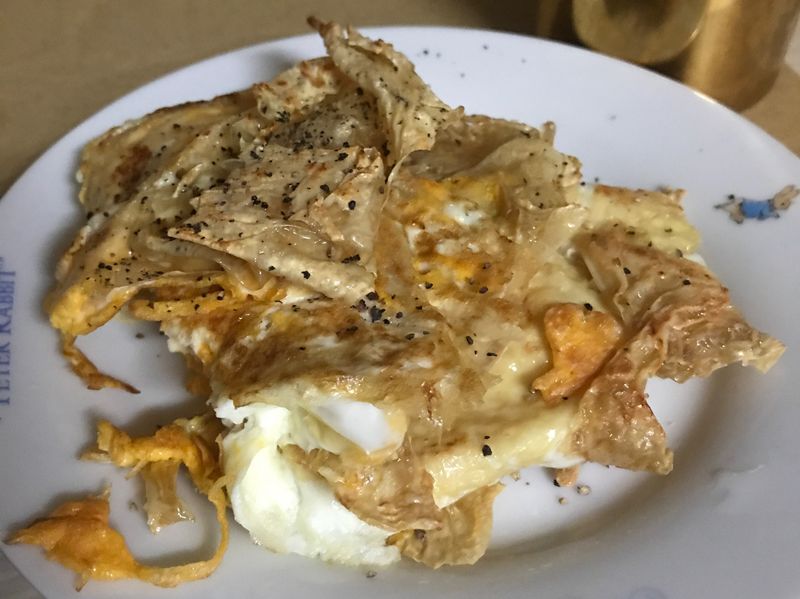 《生酮》豆皮蛋餅
