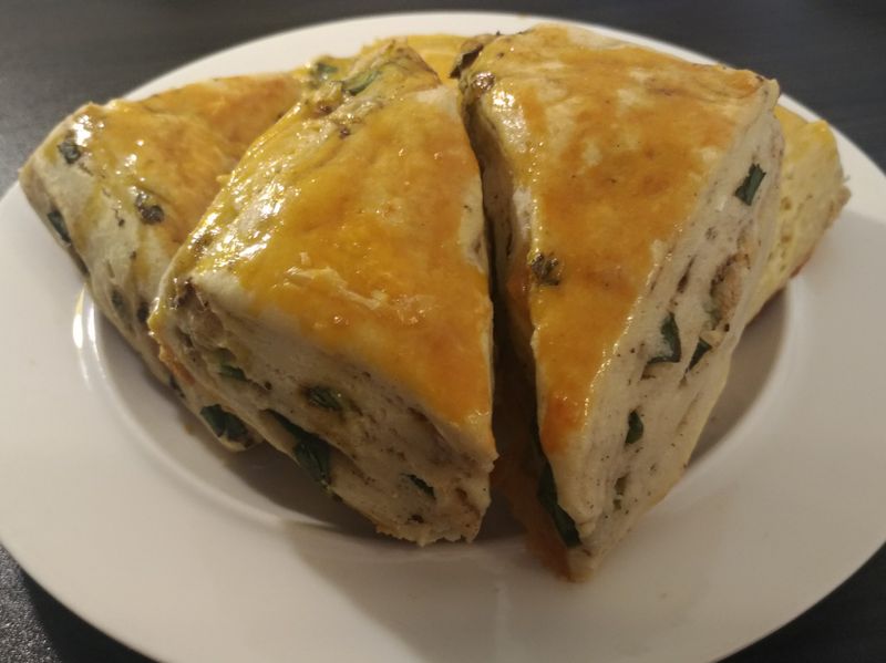 台式香蔥scone