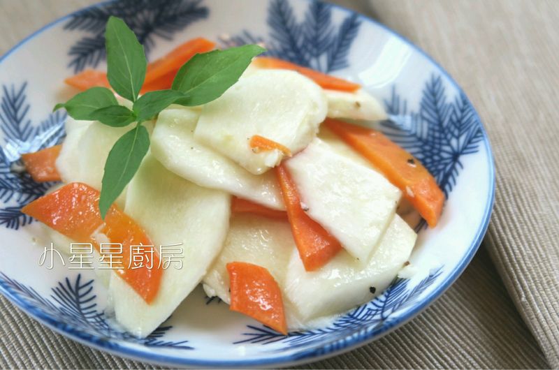 蒸奶油蒜香茭白筍(超簡易電鍋菜)