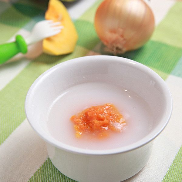 南瓜紅蘿蔔粥