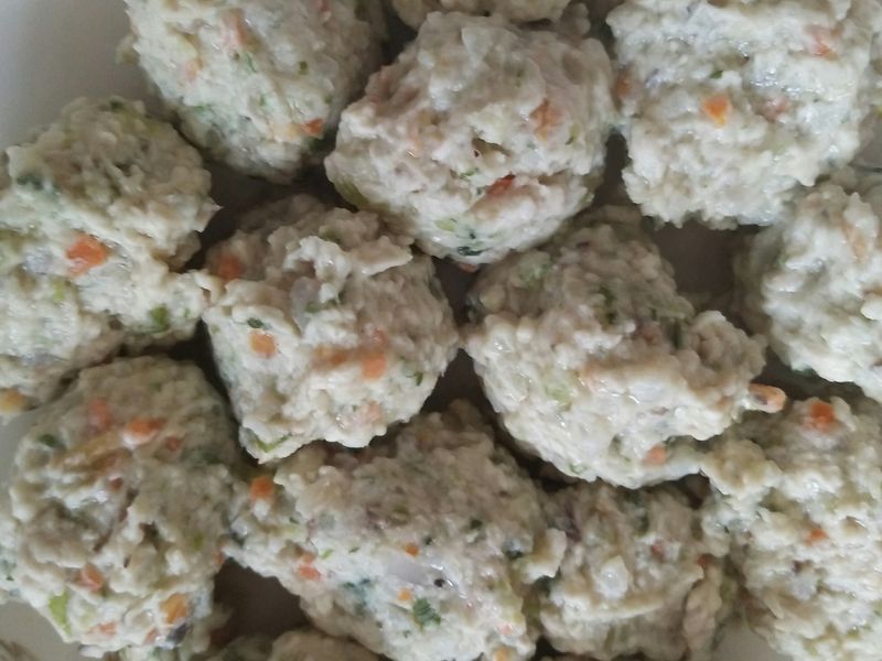 蔬菜雞肉丸子