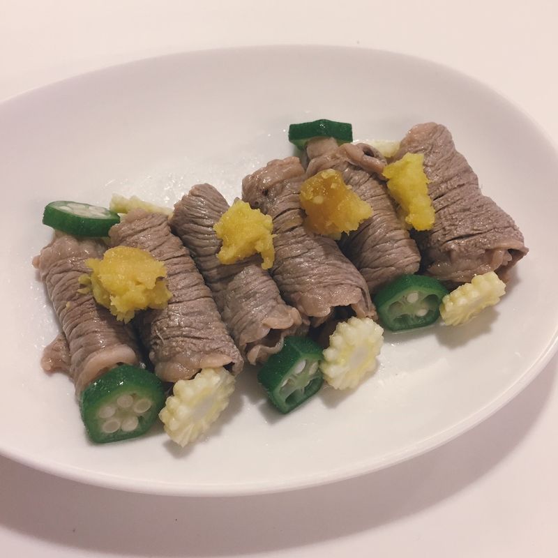 喵星人鮮食:地瓜牛肉卷