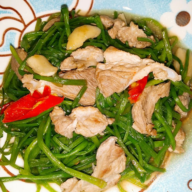 🌱🌶🌿🌶辣炒水蓮