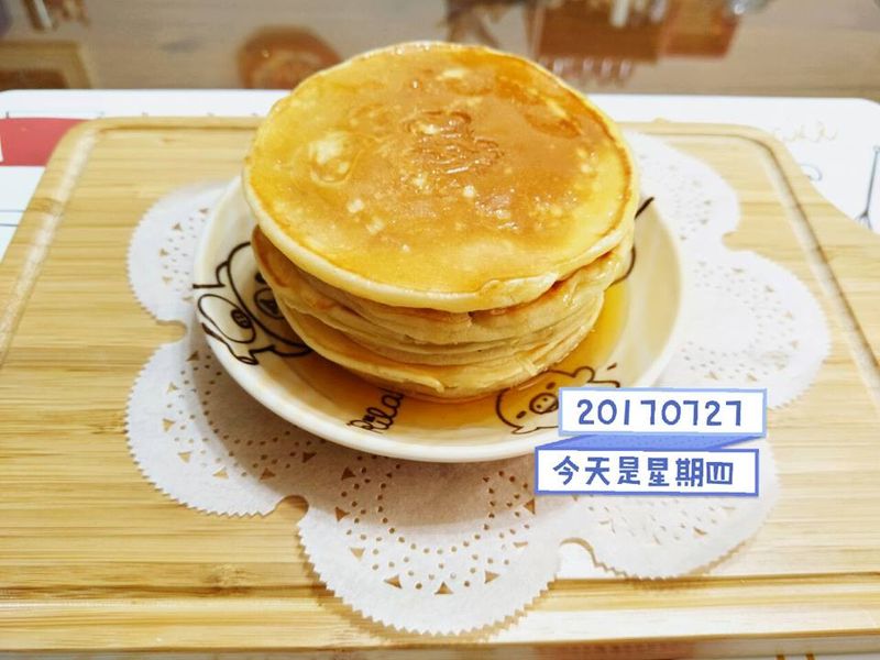 用煎的鬆餅