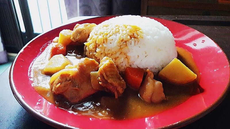 咖哩嫩雞飯
