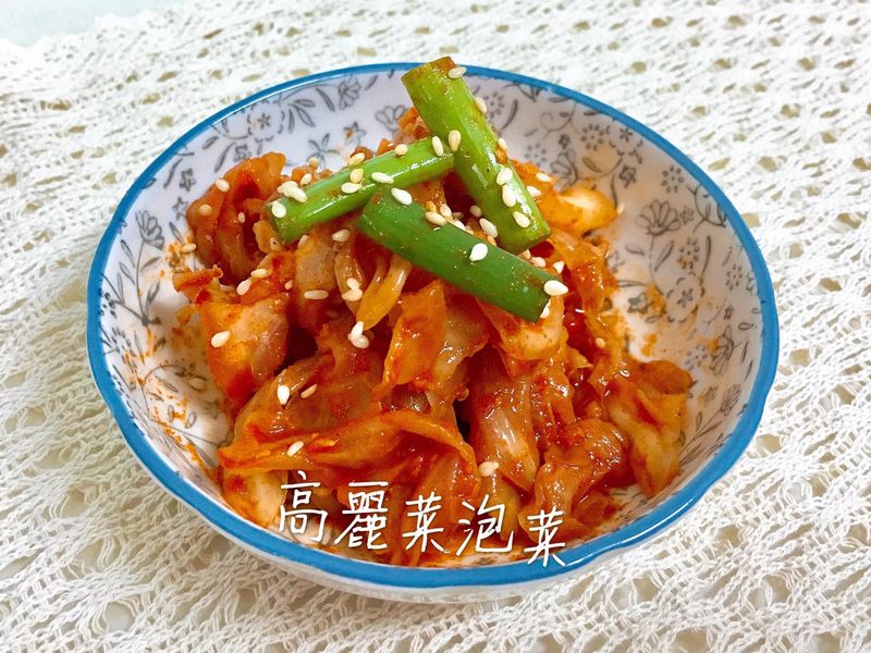 10分鐘做好,現吃韓式泡菜