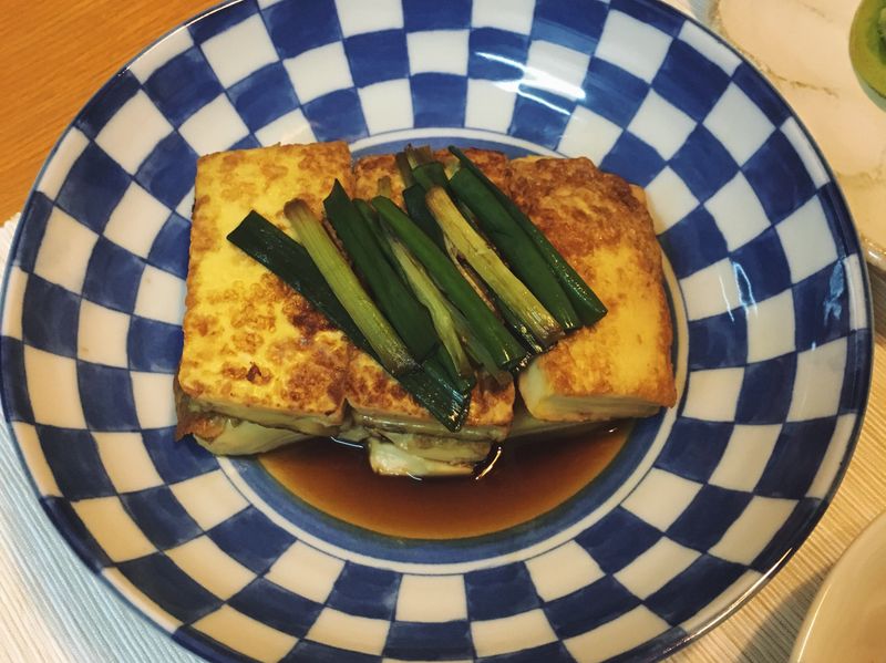 蔥燒雞蛋豆腐