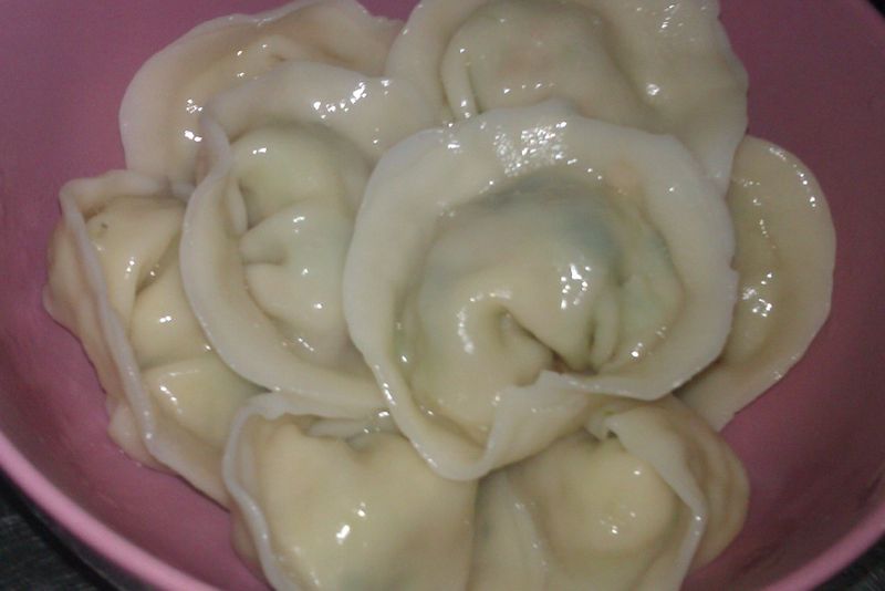 七味粉青蔥馬蹄水餃與煎餃