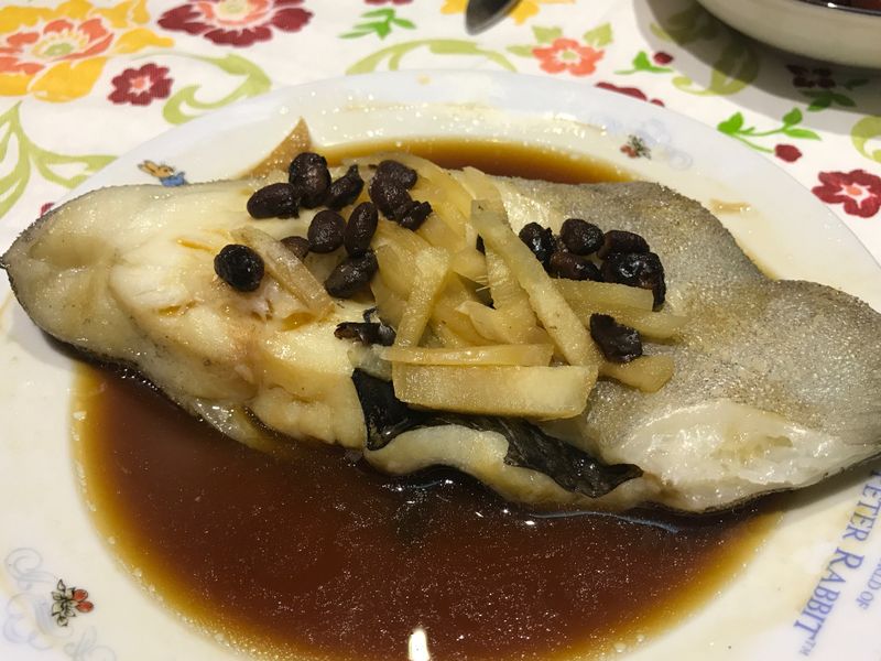 清蒸鱈魚