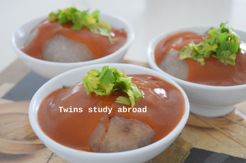 西谷米肉圓