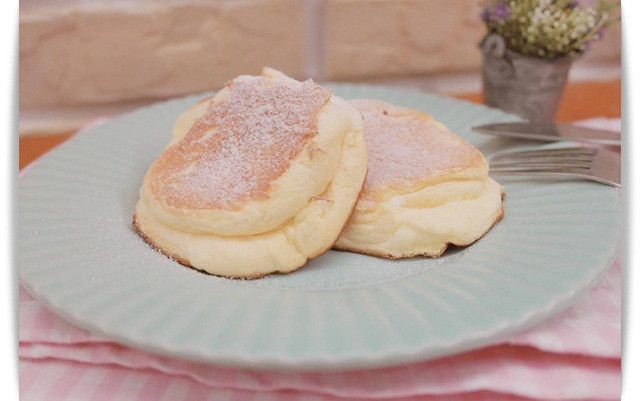 三步驟完成會呼吸的「舒芙蕾鬆餅」❤