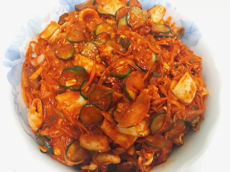 韓式辣炒章魚