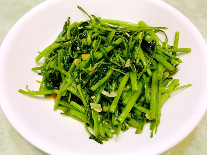 辣炒空心菜