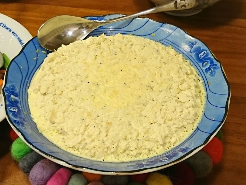 吻仔魚蛋豆腐