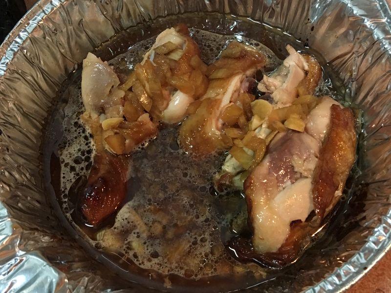 烤照燒雞腿